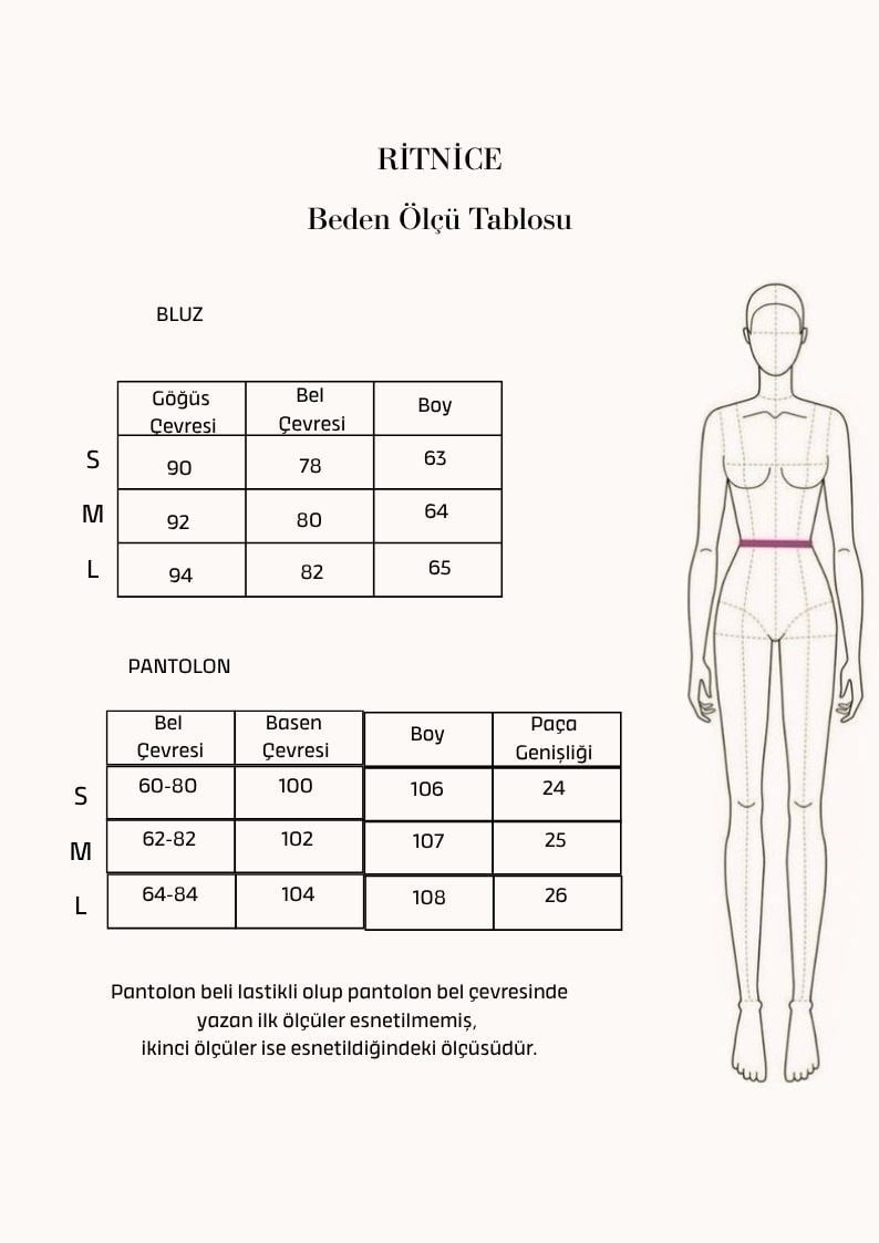 Kadın Kelsey Asimetrik Bağlamalı Yelek Bel Lastikli Pantolon Dokuma Pembe Alt Üst Takım