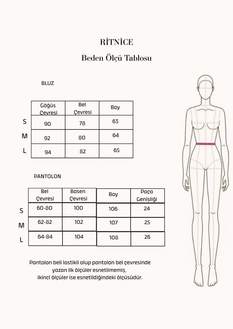 Kadın KelseyNew Dokuma Soft Siyah Alt Üst Takım