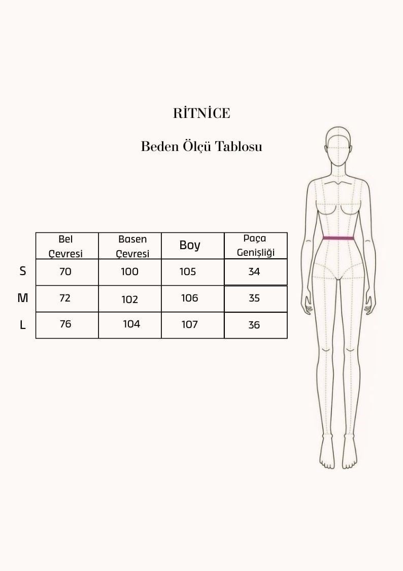 Kadın Lora Kemerli Önü Pileli Geniş Paça Dokuma Siyah Pantolon