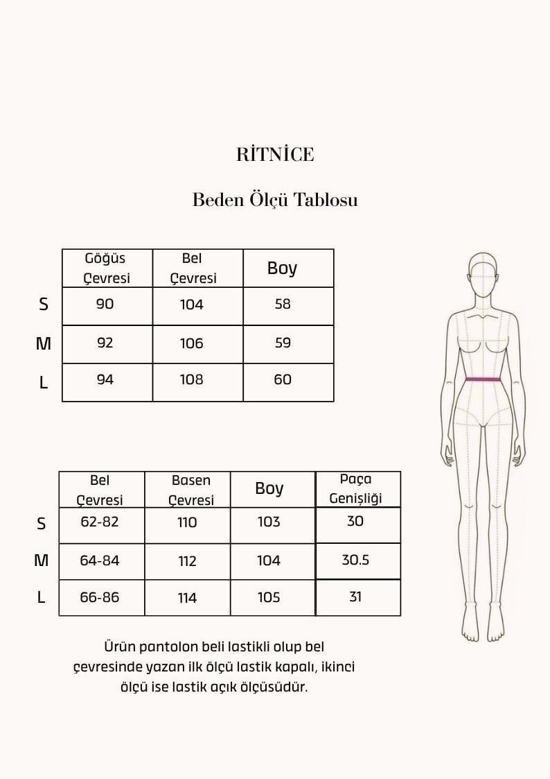 Kadın Lucy Dokuma Modal Kolsuz Fermuarlı Yelek Bel Lastikli Pantolon Kahverengi Alt Üst Takım