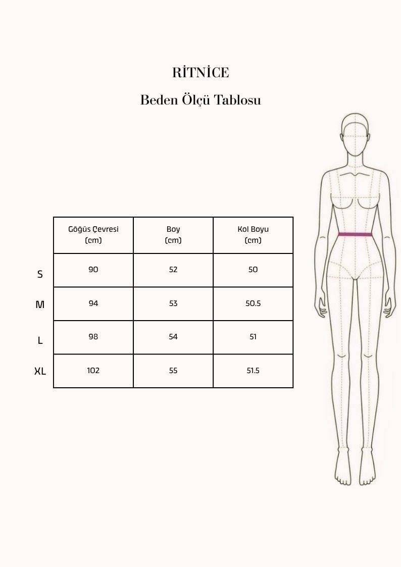 Kadın Main Lux Touch Yumuşak Doku Ekru Bluz