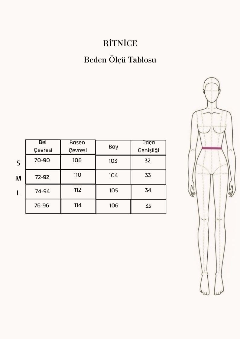 Kadın Modal Select Geniş Paça Lacivert Eşofman Altı