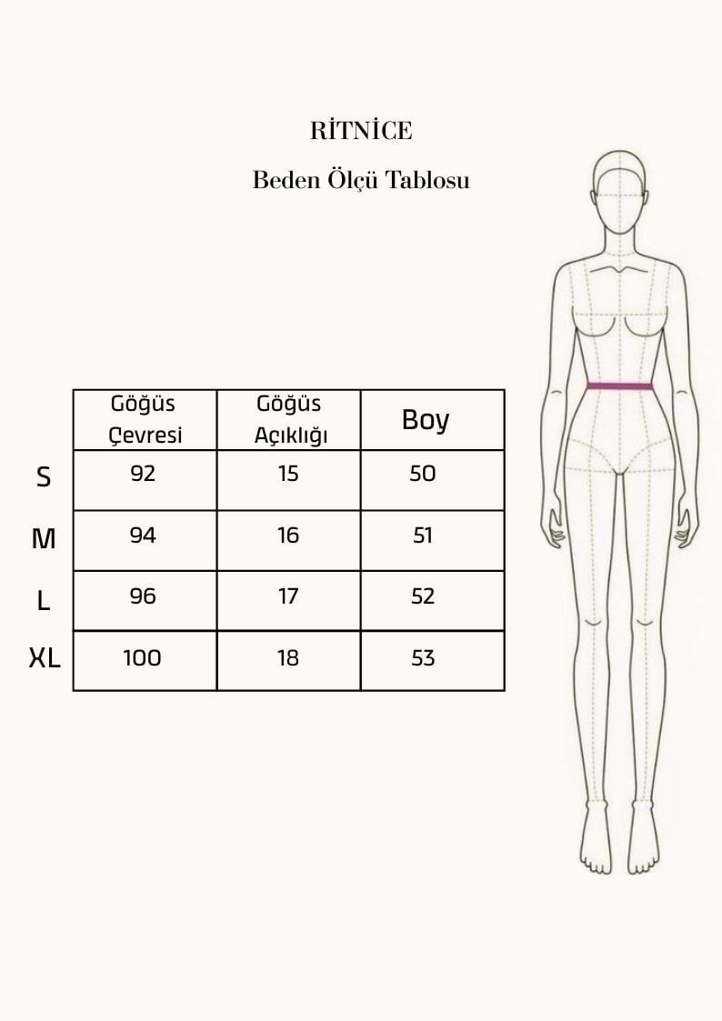 Kadın Olivia Lux Touch U Yaka Çıtçıtlı Askılı Ekru Top / Bluz