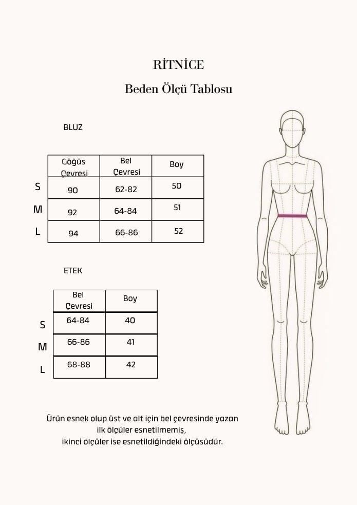 Kadın Tinydots Puantiyeli Beyaz Alt Üst Takım