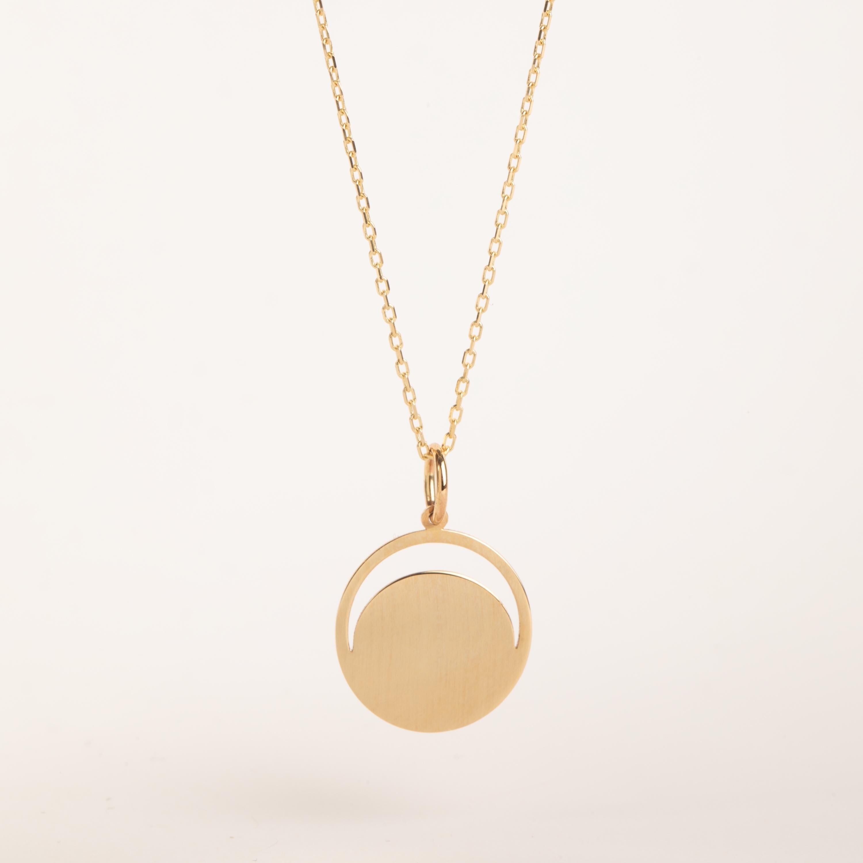 Altın Kişiye Özel Kazıma Kolye - Goldstore
