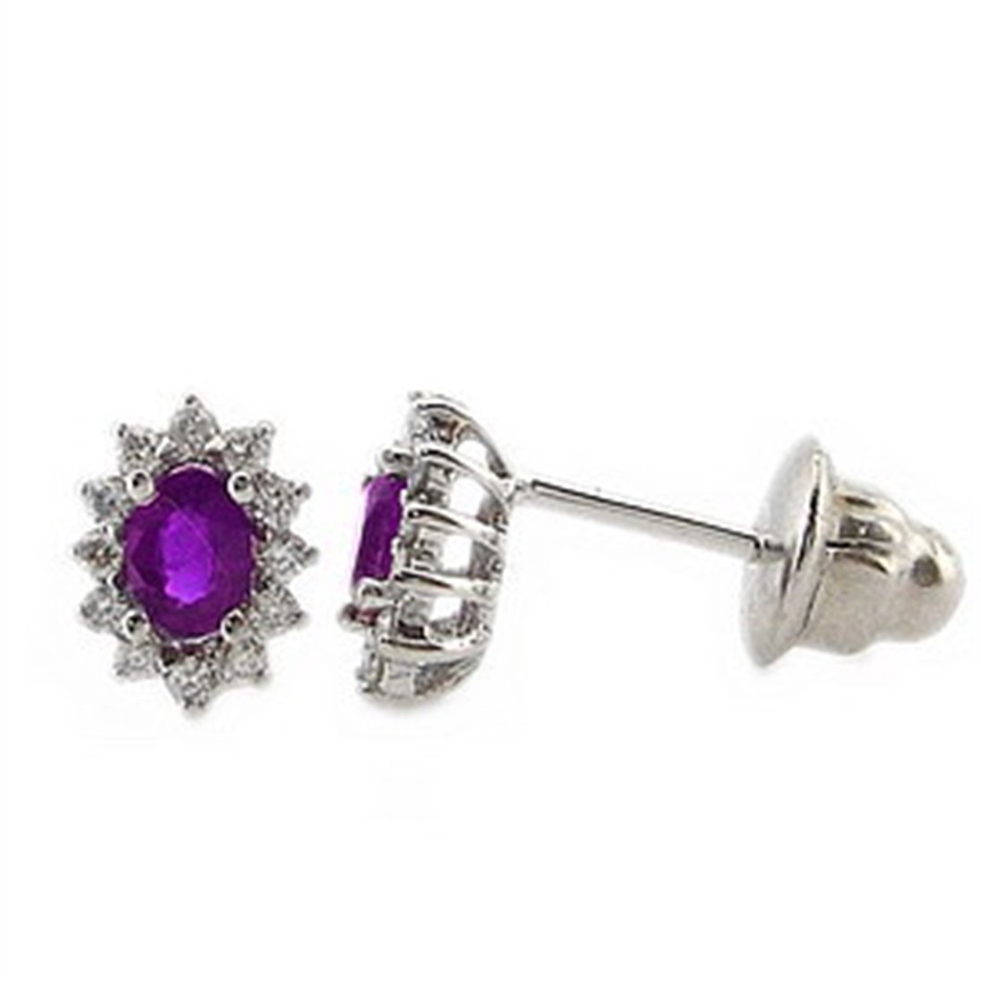 Goldstore-0.14 ct. Pırlanta Anturaj Küpe