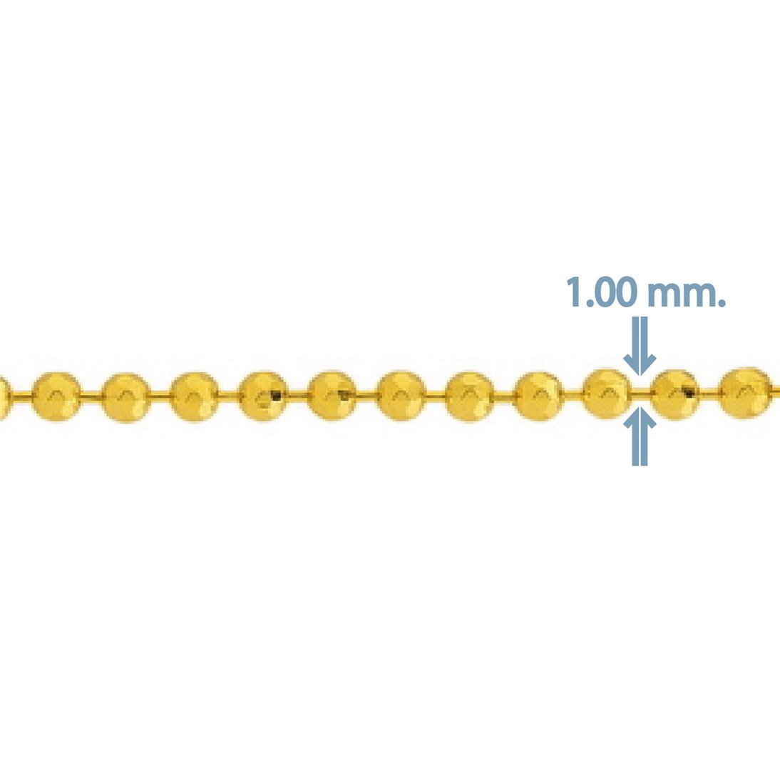Goldstore-1.00 mm Top Zincir
