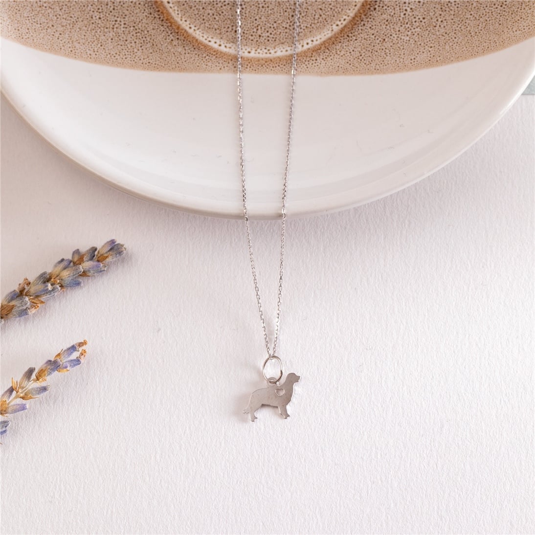 Goldstore-14k 18k Solid Gold Custom Dog Breed Necklace, Cute Animal Lover Pendant, Best Friend Pet Necklace, Animal Jewelry, Dog Lover Jewelry