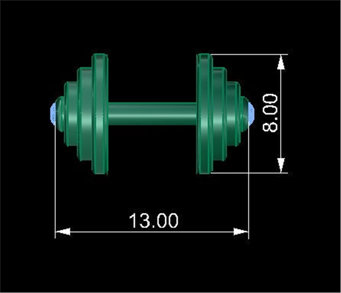 Goldstore-14k 18k Solid Gold Diamond Dumbbell Necklace, Barbell Dumbbell Charm Gold Necklace, Weightlifter Necklace, Bodybuilder Necklace Gift For Man