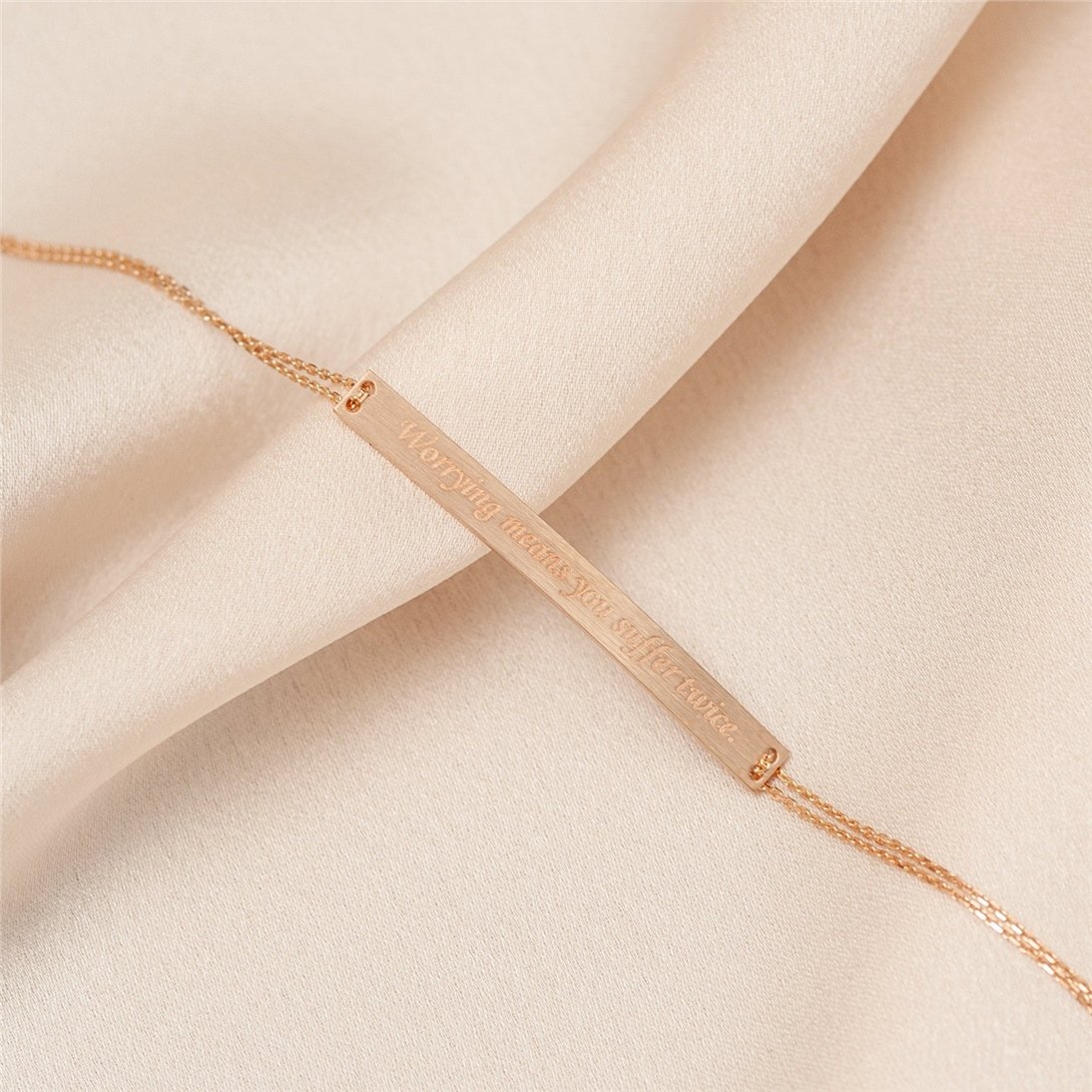 Goldstore-14k Solid Gold Custom Name Bar Bracelet, Engrave Name Date Coordinate Long Gold Bar Bracelet, Dainty Personalized Name Bracelet Gift for Her