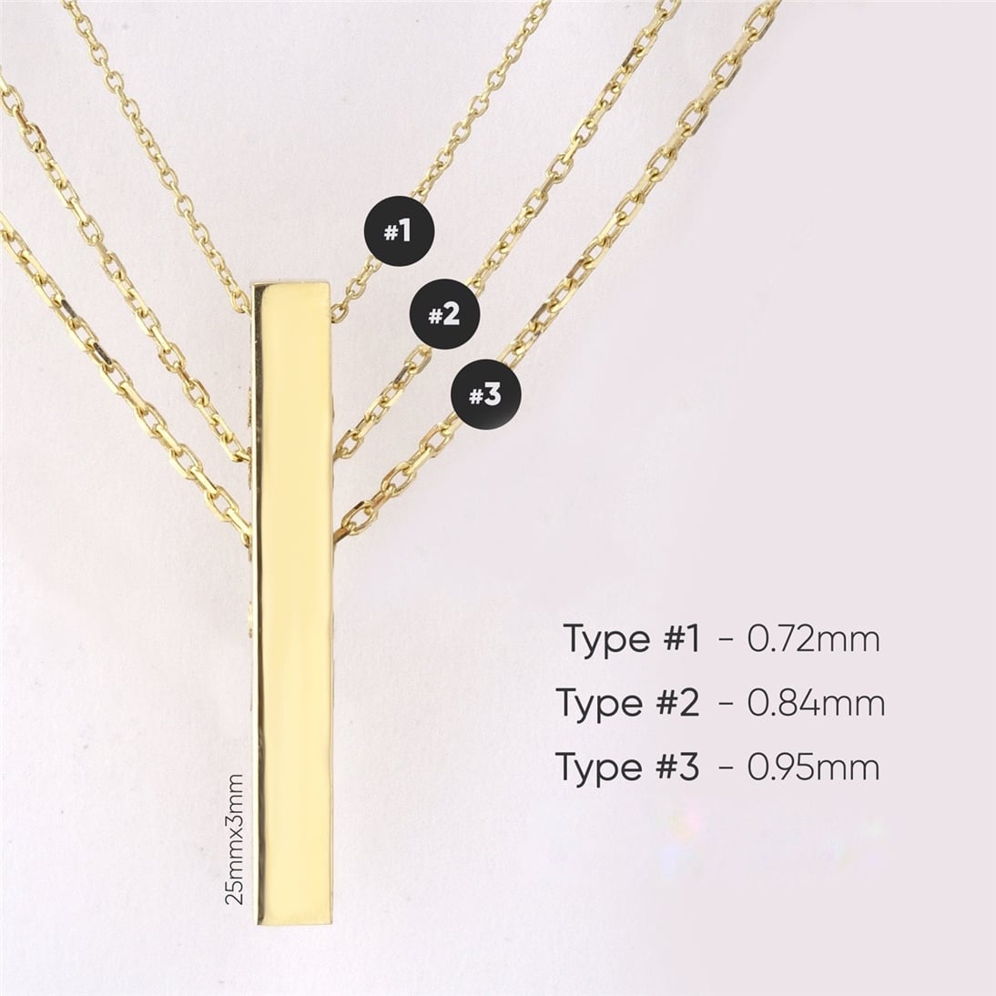 Goldstore-14k Solid Gold Engraved Name Infinity Necklace, Dainty Personalized Necklace is a Great Gift For Her. Gift For Women