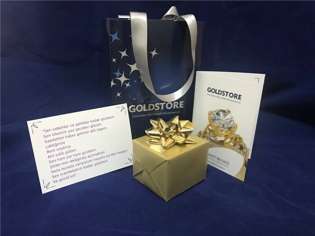 Goldstore-14k Solid Gold Personalized Name Necklace, Solid Gold Custom Name Necklace is Gift For Mom, Gold Nameplate Necklace Mother's Day Gift.