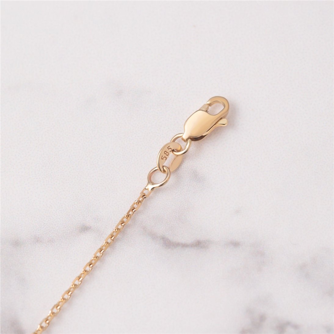 Goldstore-14k Solid Gold Personalized Initial Disc Bird Bracelet, Custom Letter Birthstone Swallow Bracelet, Engraved Initial Mini Disc Bracelet