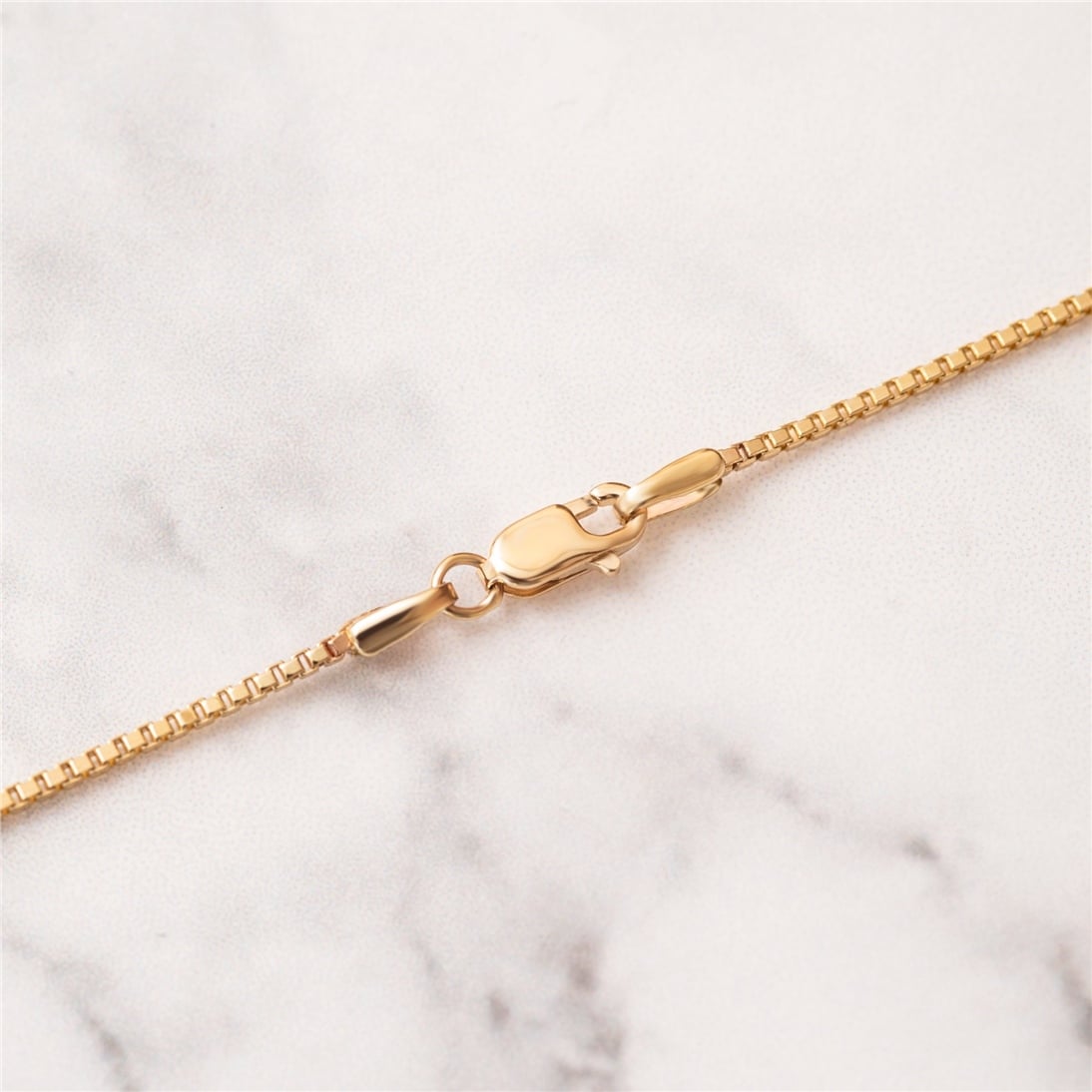 Goldstore-14K Solid Gold Sideways Cross Box Chain Bracelet, Gold Stylish Tiny Cross Bracelet, Yellow Gold Dainty Cross Faith Bracelet gift for her