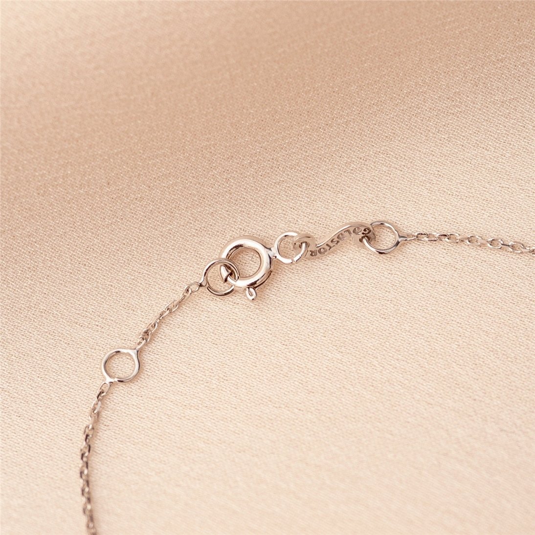 Goldstore-14K Solid Gold Sideways Cross Bracelet Women, Stylish Cz Cross Bracelet, Cubic Zirconia Cross Bracelet