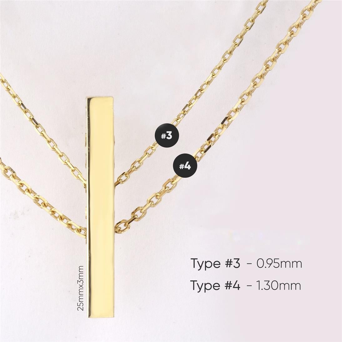 Goldstore-Urn Bar Necklace