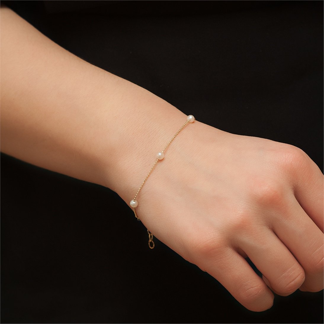 Goldstore-Hayalet İnci Bileklik