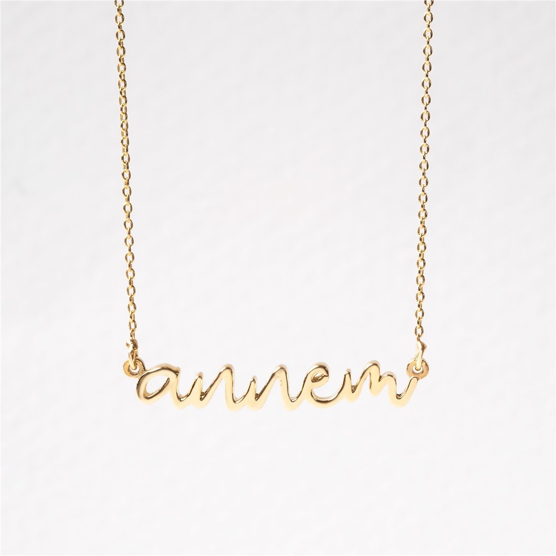 Goldstore-İsim Kolye