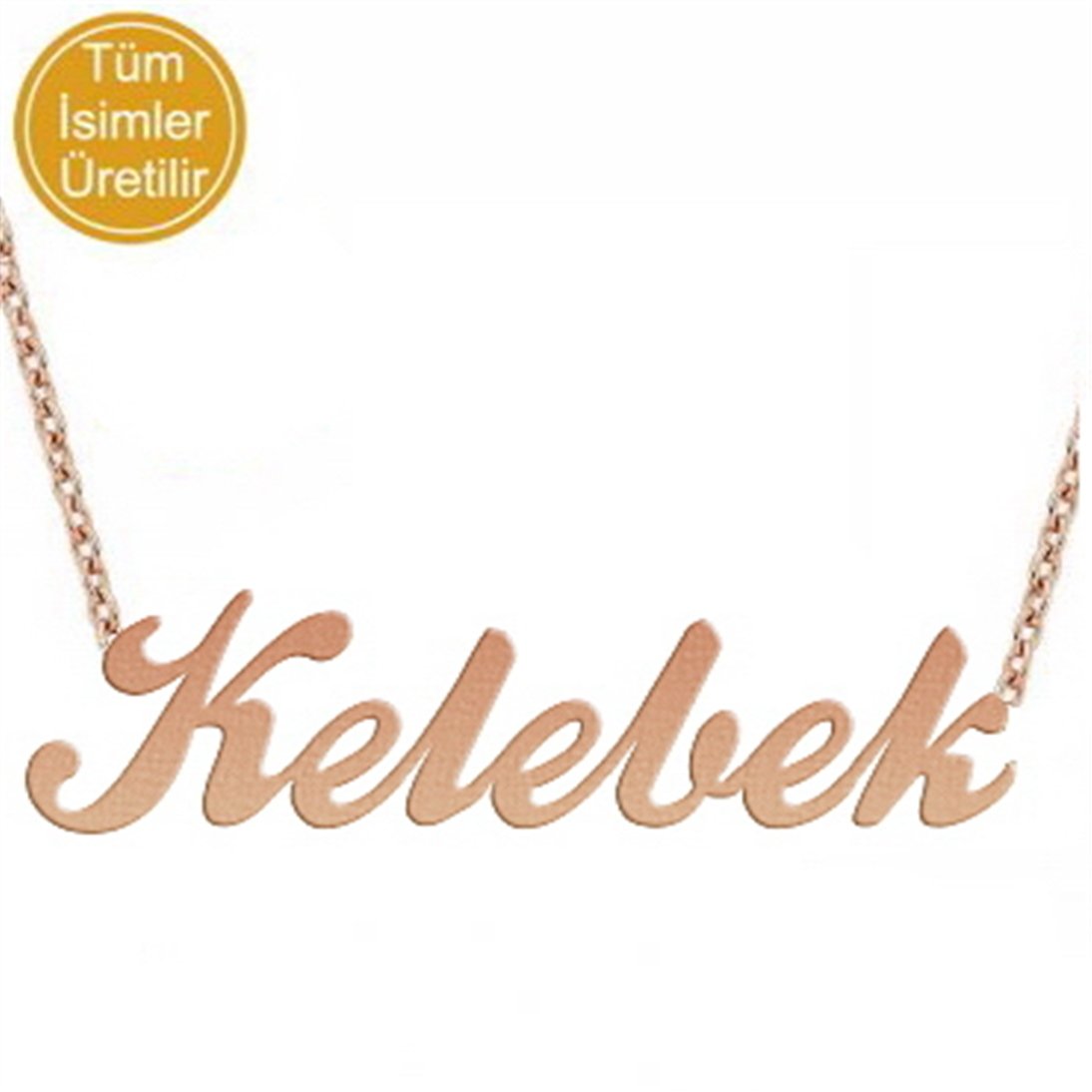 Goldstore-İsim Kolye