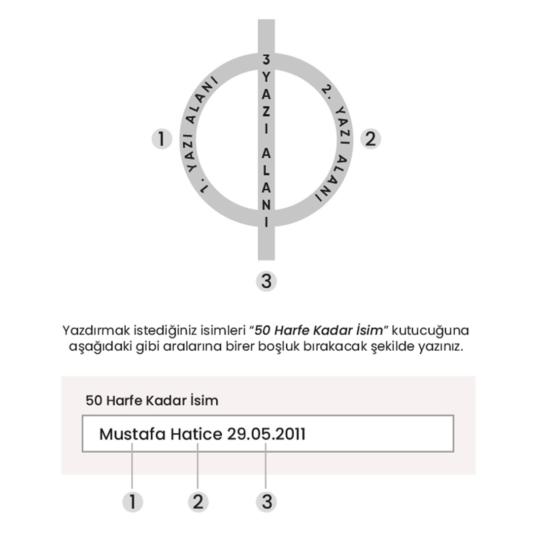Goldstore-Kişiselleştirilmiş Halka Çubuk Kolye