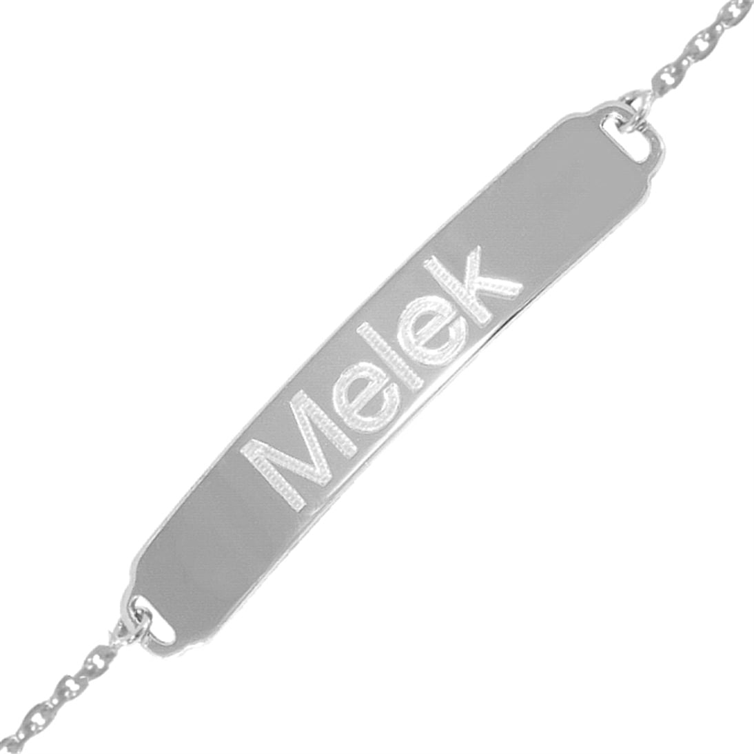 Goldstore-Plaka İsim Bileklik