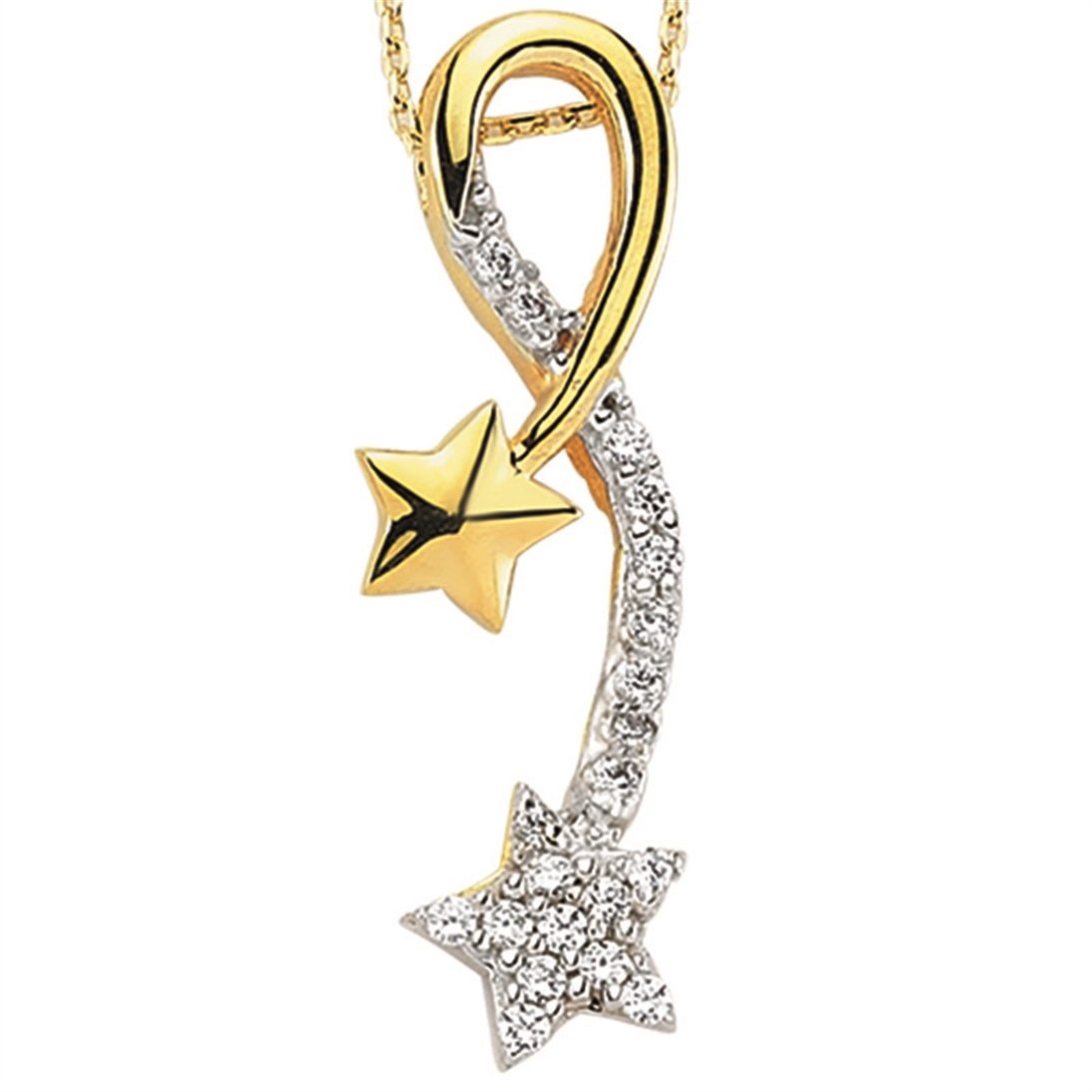 Goldstore-Sarmaşık Yıldız Kolye