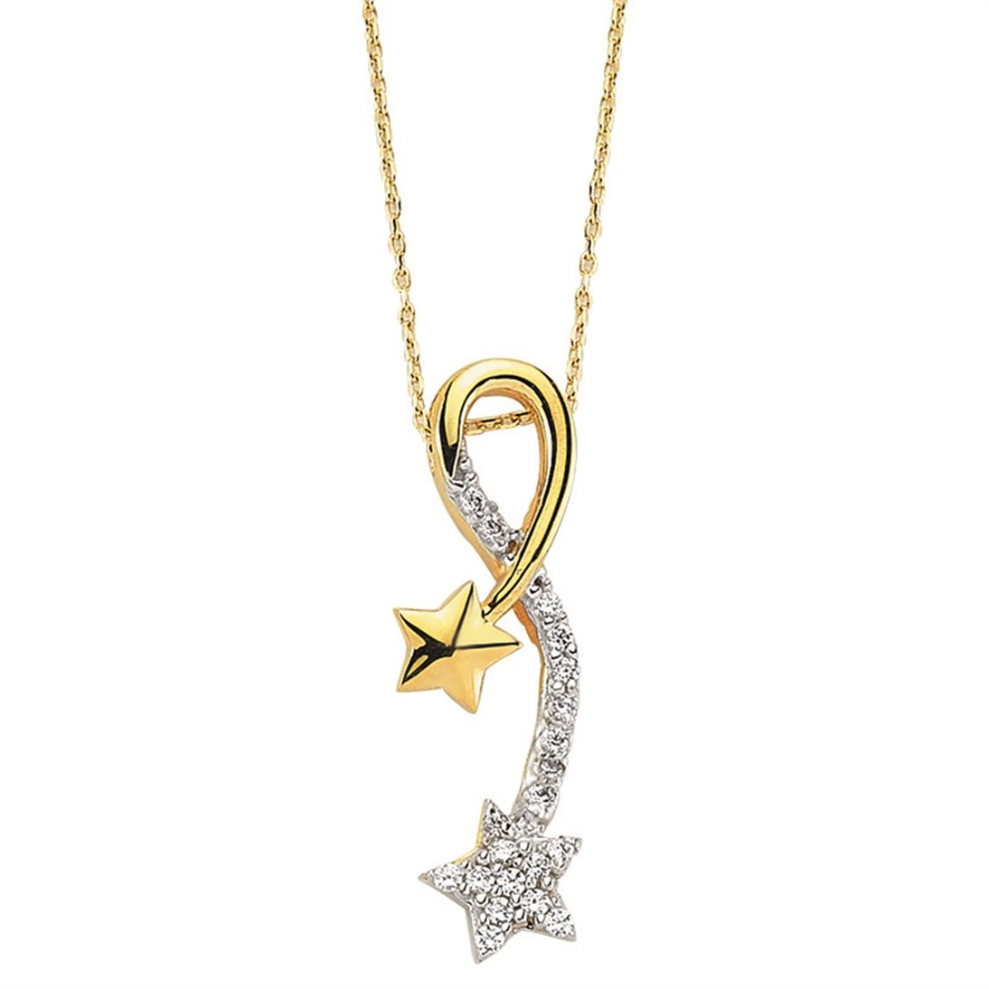 Goldstore-Sarmaşık Yıldız Kolye