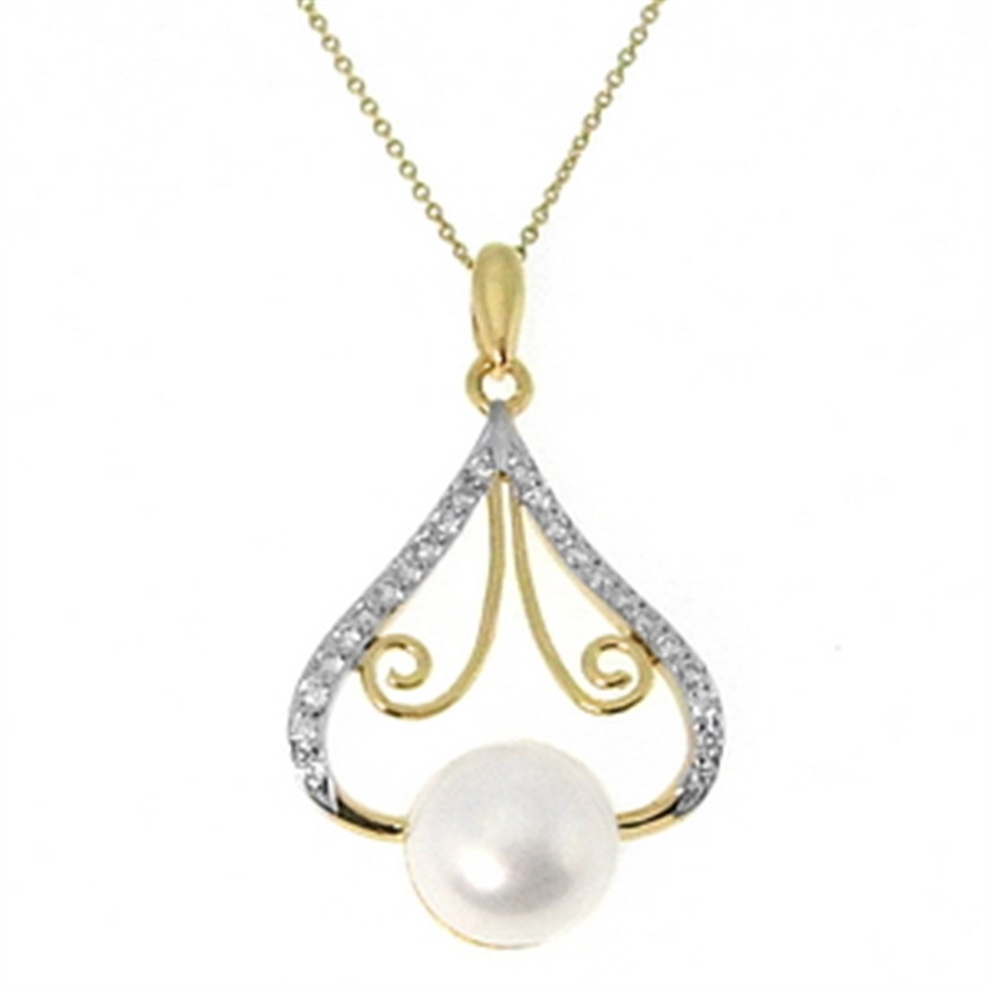 Goldstore-URL 0.16 ct. Pırlanta Kolye