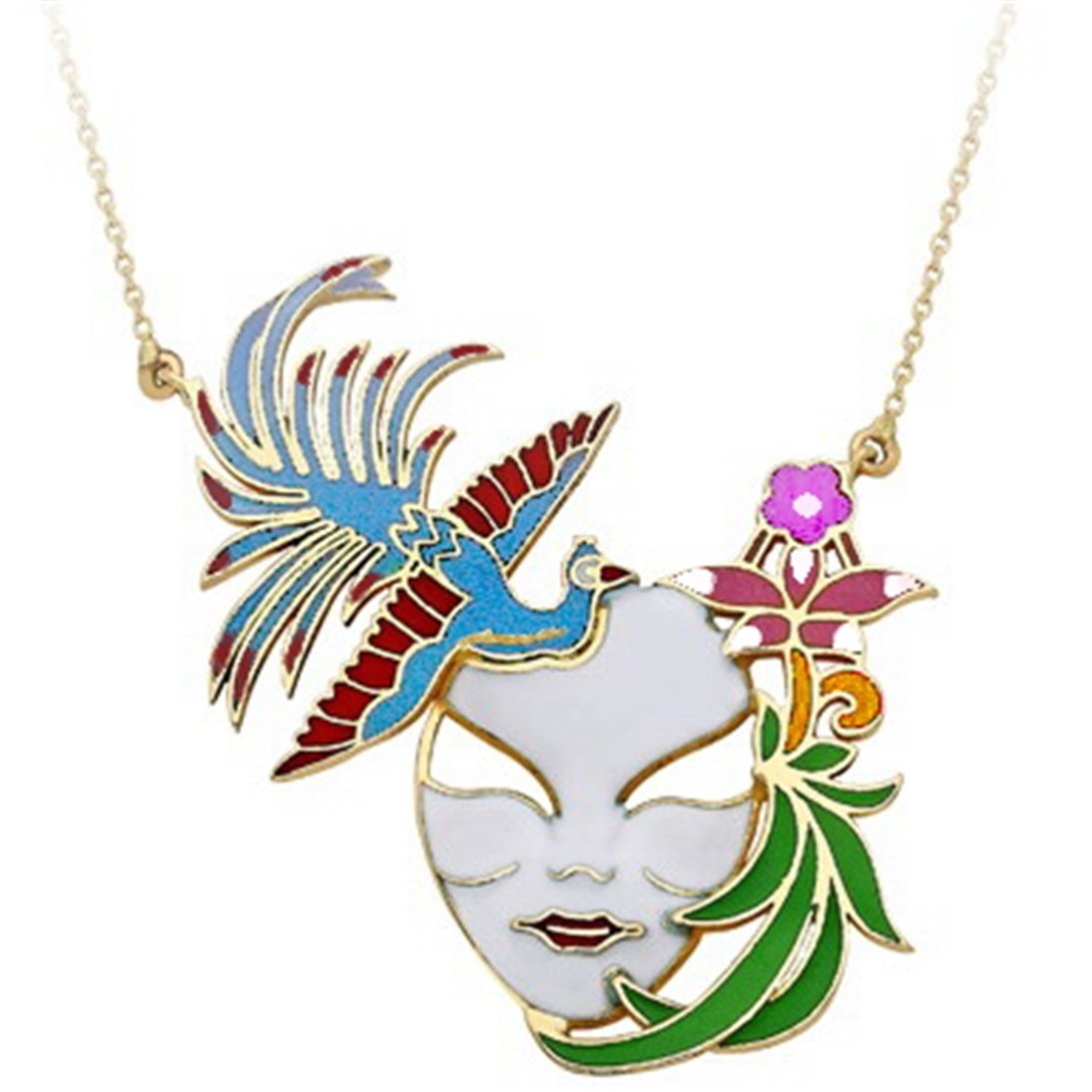 Goldstore-URL Maske Mineli Kolye