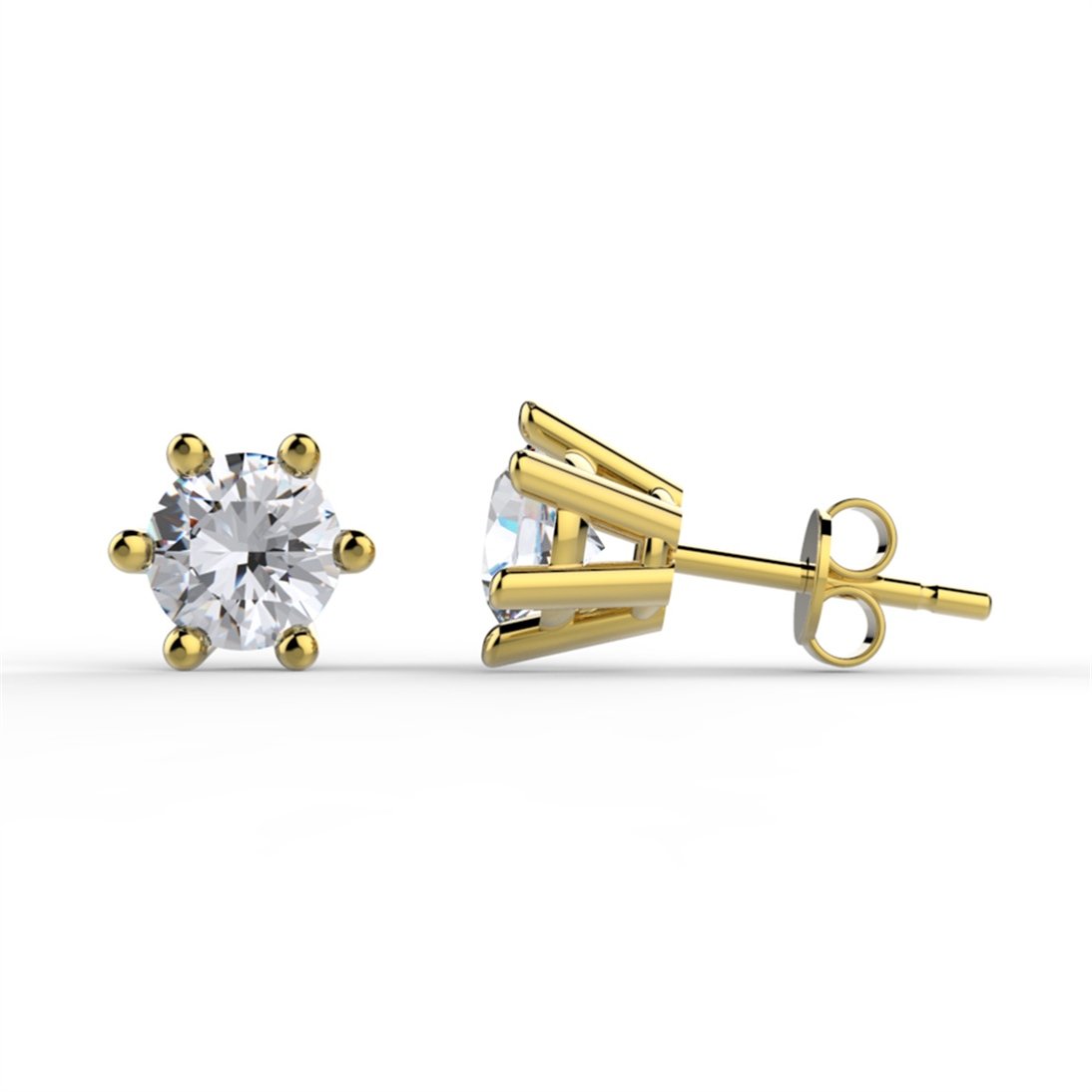 Goldstore-Zirkon Tektaş Küpe