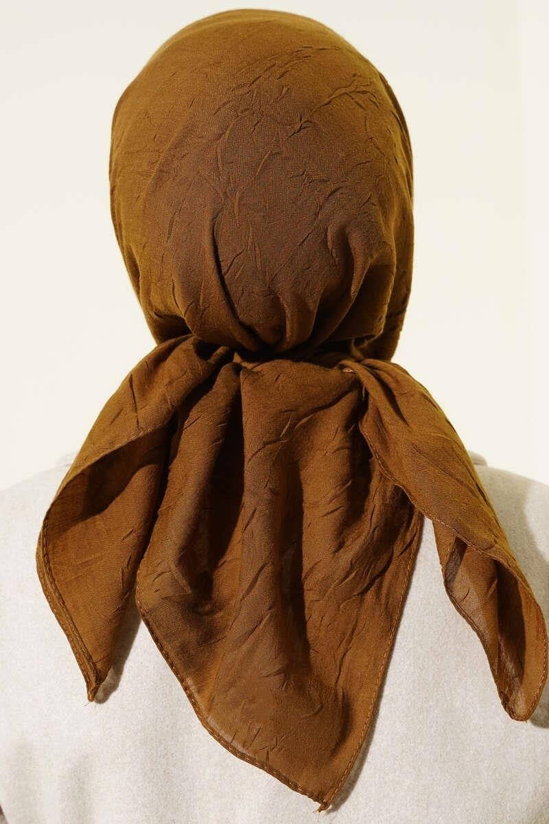 Basic Bambu Kraş Eşarp Zeytin Yeşili