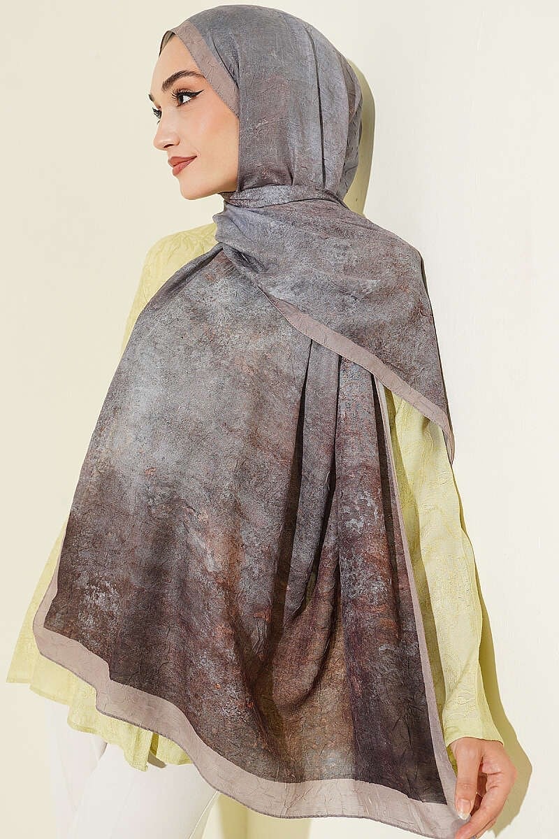 Batik Degrade Bambu Kraş Şal Kum Bej