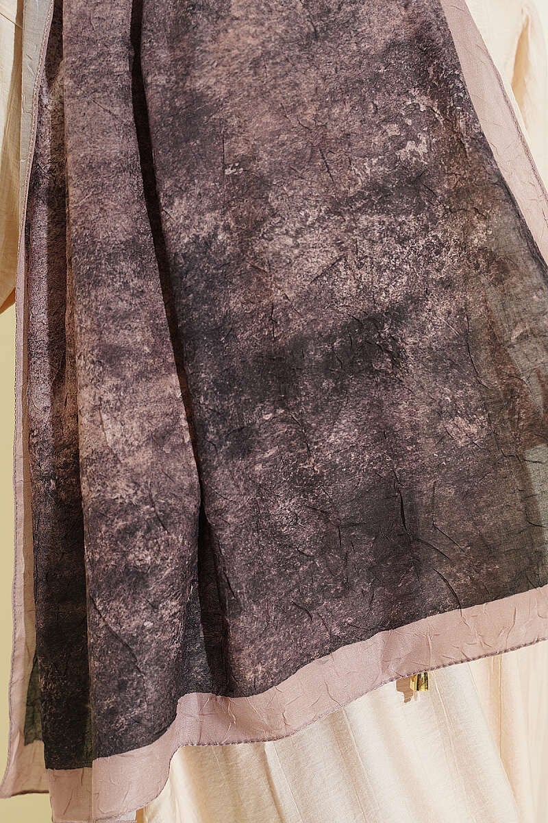 Batik Degrade Bambu Kraş Şal Latte