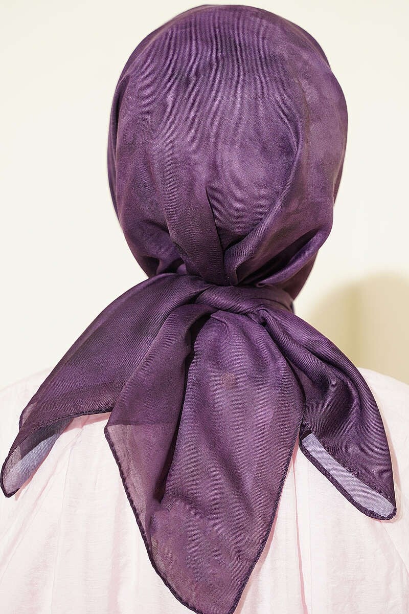 Batik Desen Soft Eşarp Kum Mürdüm