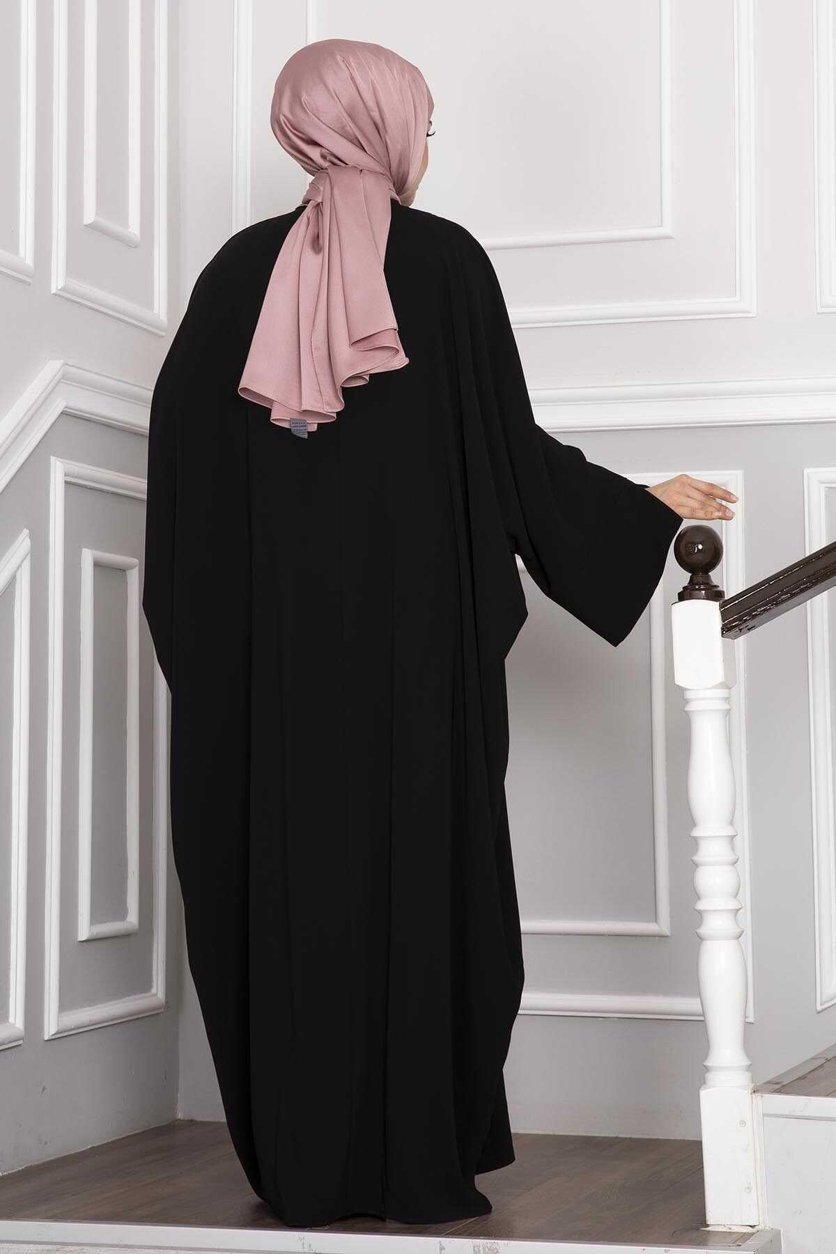 Ceyda Tesettür Abaya Siyah