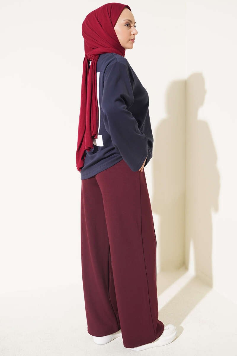Çımalı Loyşa Pantolon Bordo
