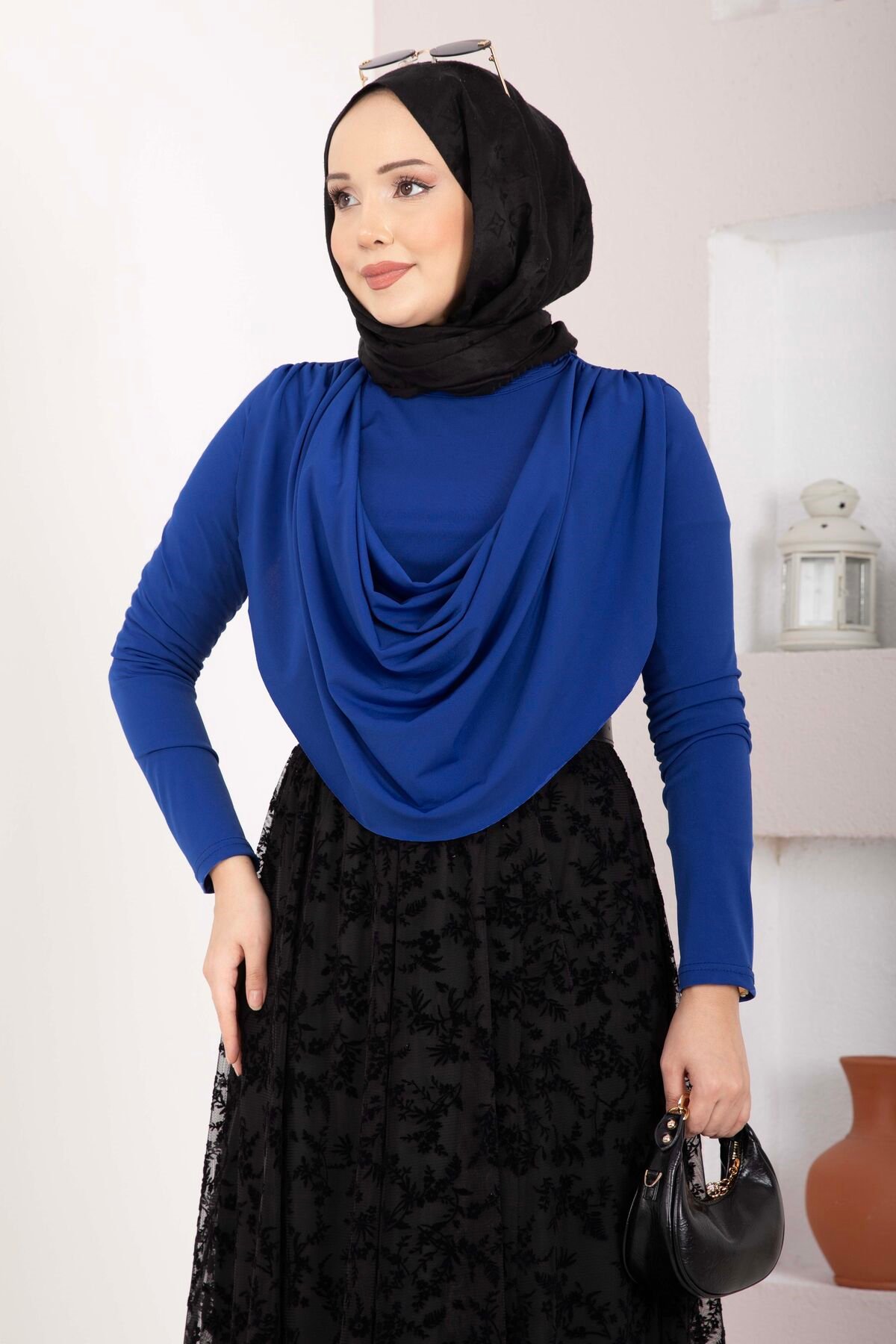 Degaje Dökümlü Sandy Body Saks