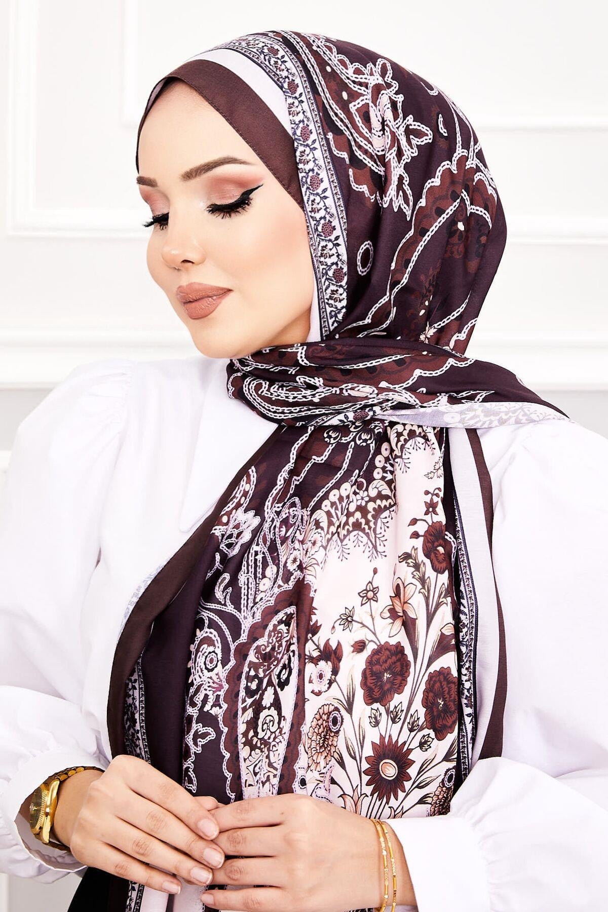 Hira Desen Soft Şal -3