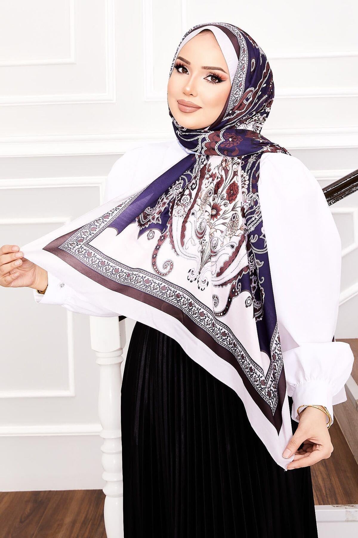 Hira Desen Soft Şal -9