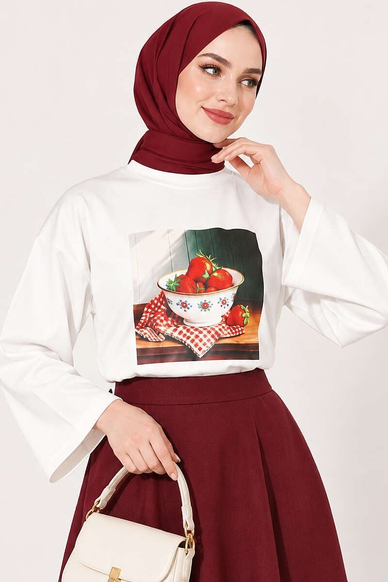 Karışık Baskılı Bluz Asorti 2