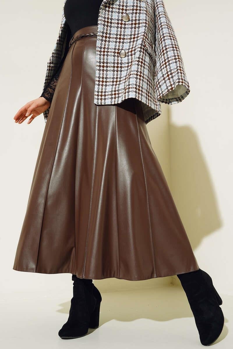 chinese dress ladies High Quality Maxi Leather Wrap Dress
