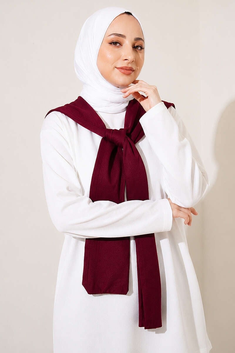 Omuz Detaylı Loyşa Takım Vişne