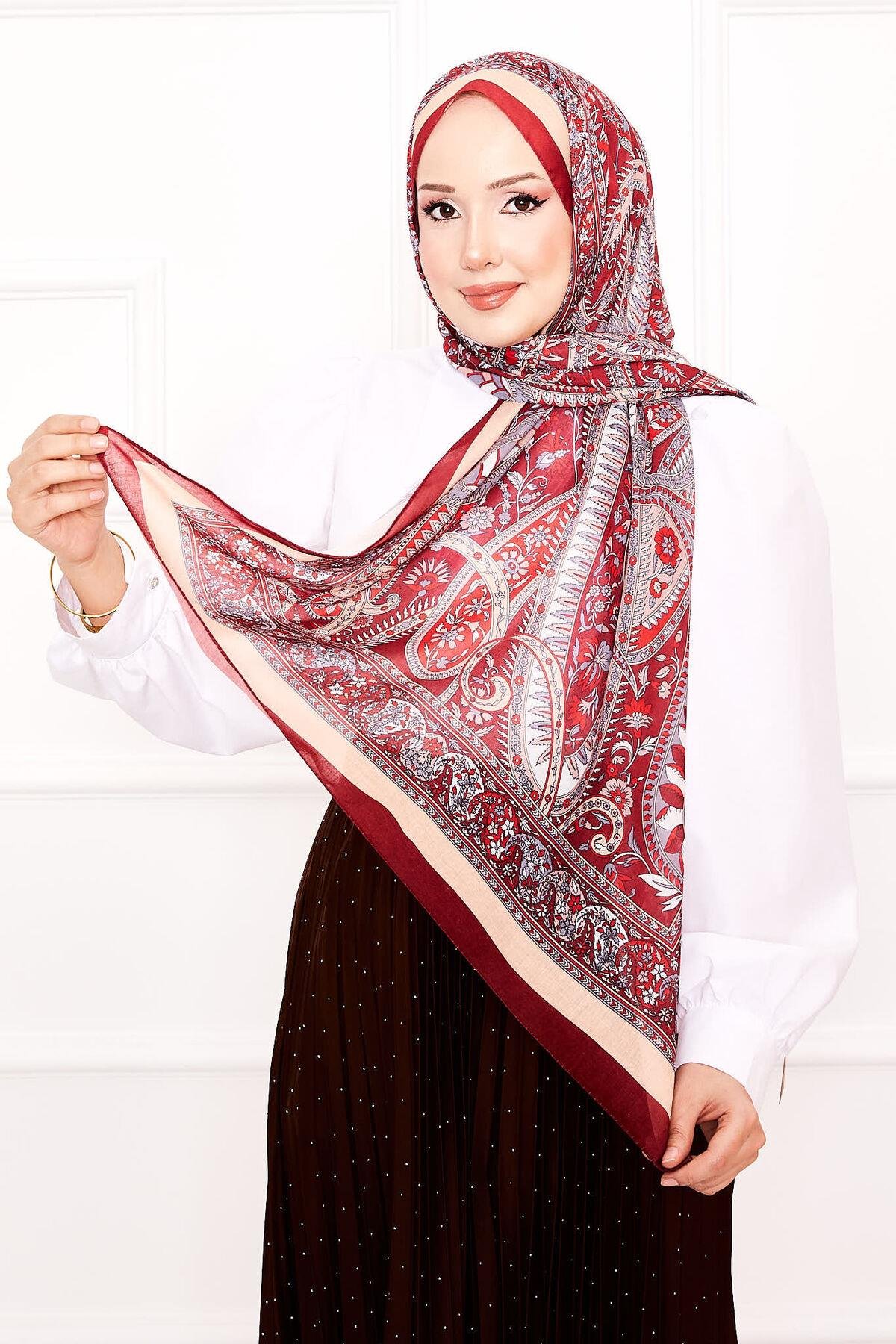 Otantik Desen Soft  Şal -3