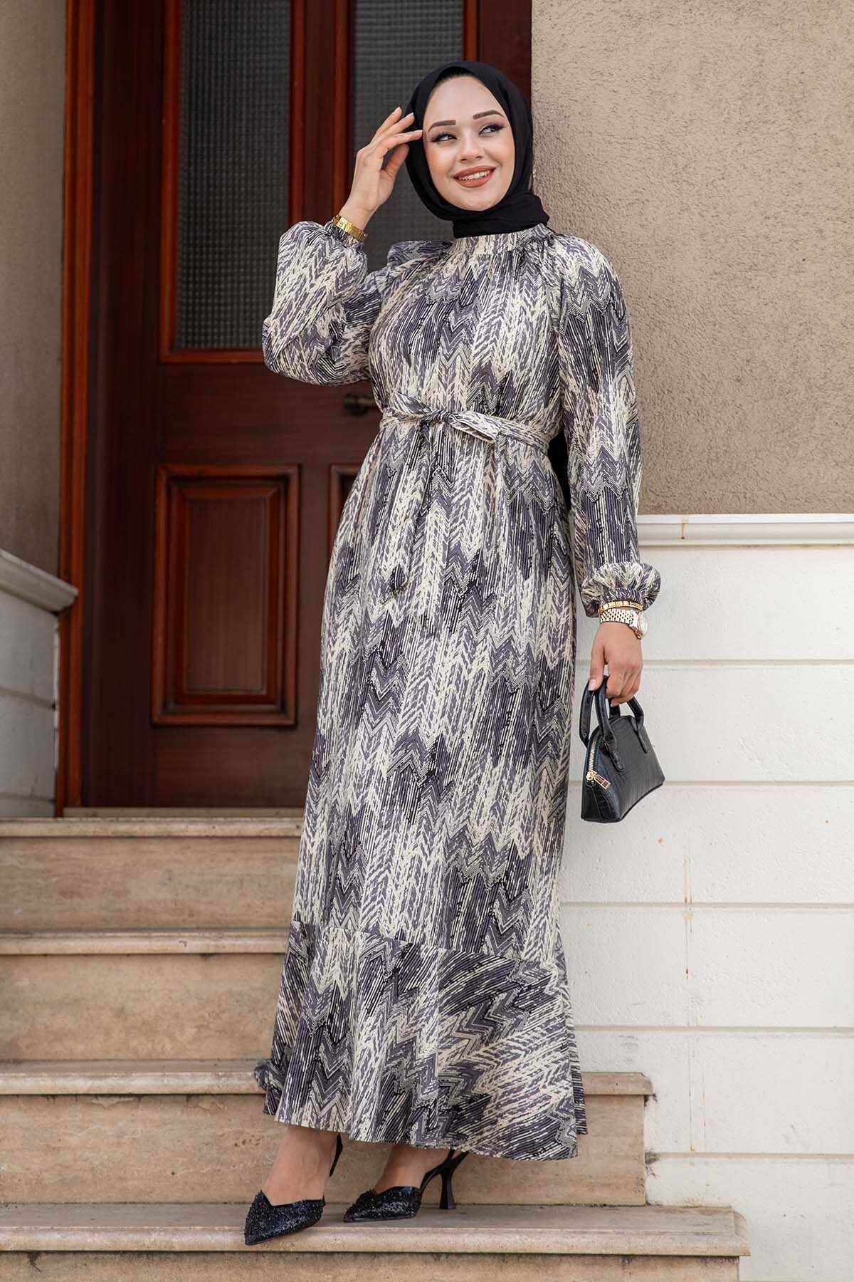 plus size evening dresses next day delivery Ever-Pretty Plus Size Empire Waist A-Line V-Neck Holiday Dress with Long Lantern Sleeves main image 0