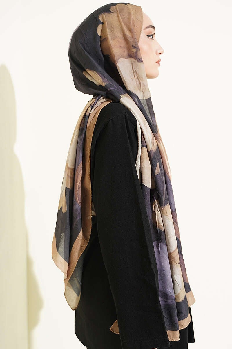 Viona Bambu Kraş Şal Camel