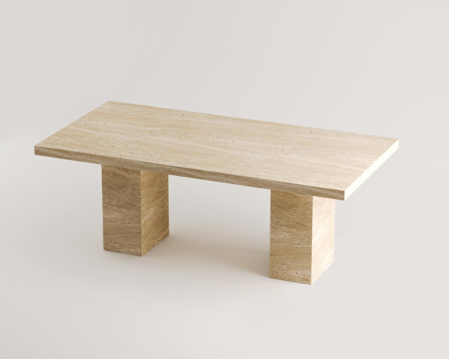 Alseya-Traverten Yemek Masası