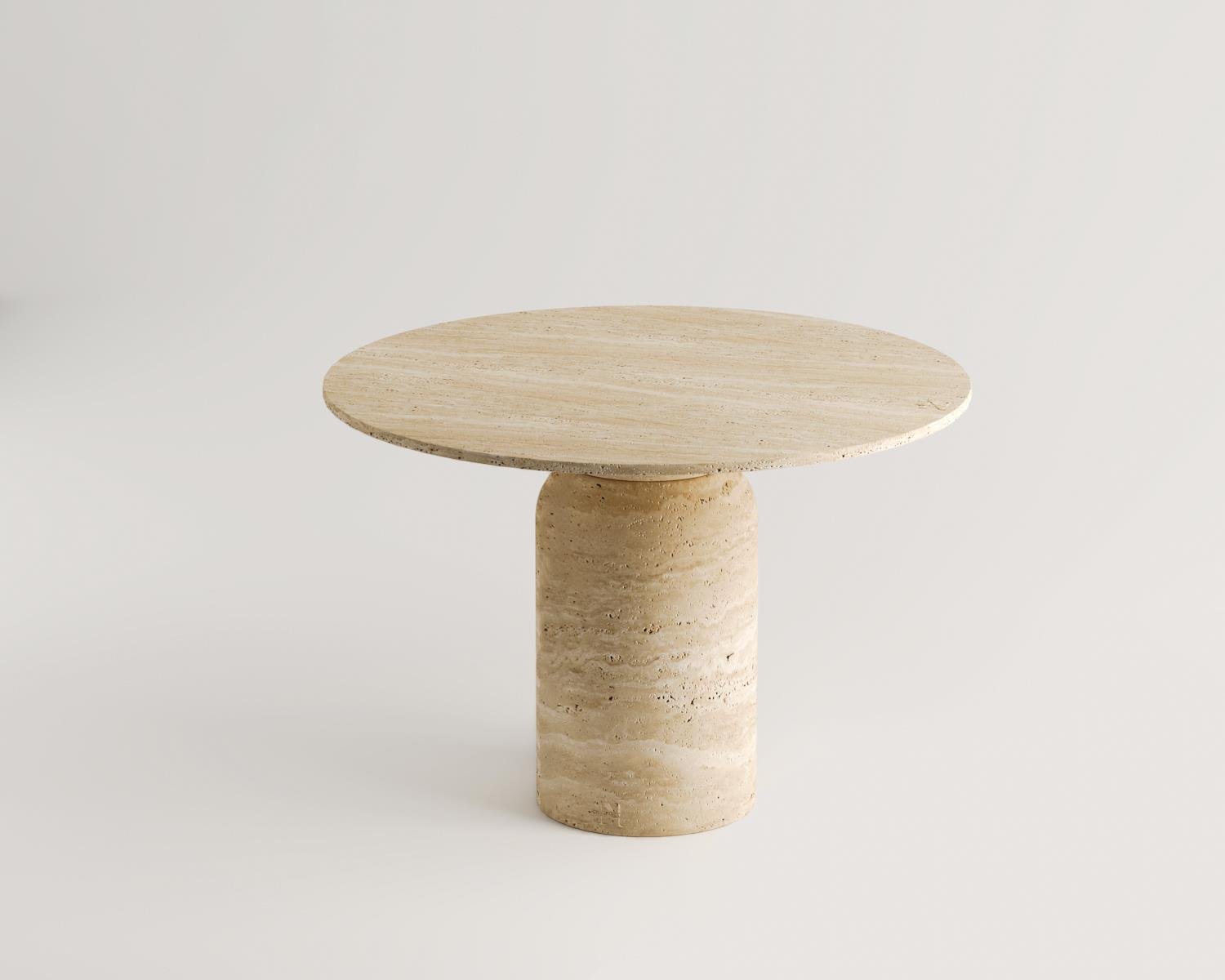 Charissa -Table design en travertin