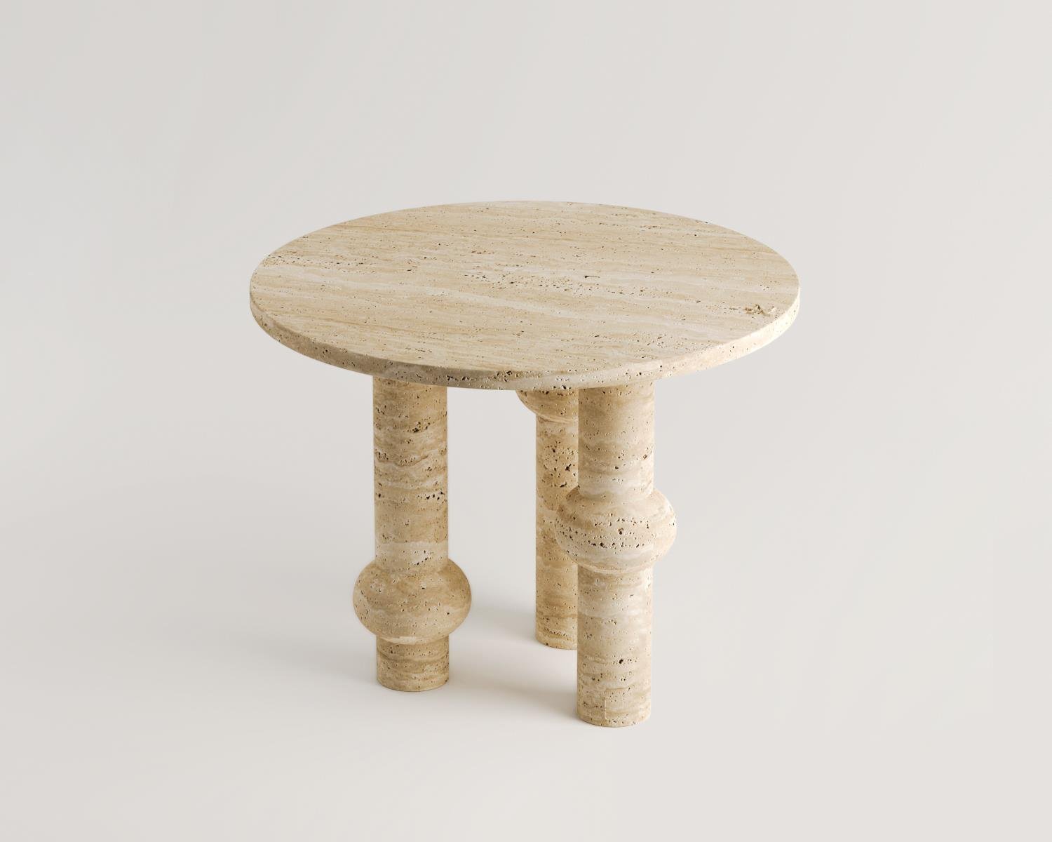 Feelse-Travertine Dining Table