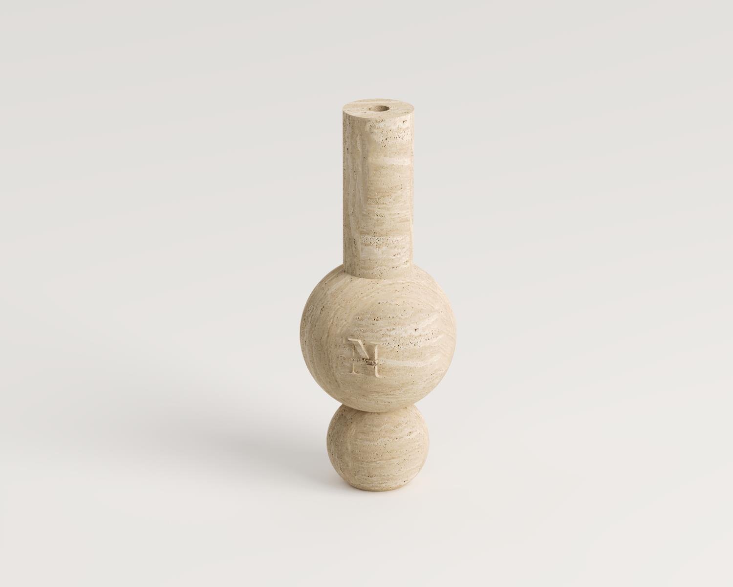 Mega - Traverten Vazo