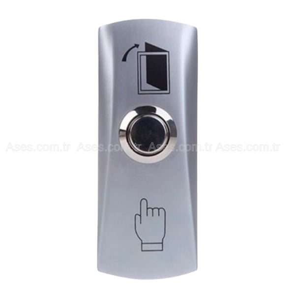 AsesASE.BT05Otomatik Kapı Butonu İnce Tip Sıva Üstü Bt-5 Bas Aç